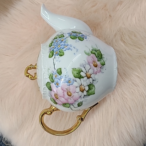 Other - Shabby Chic Floral Tea Pot